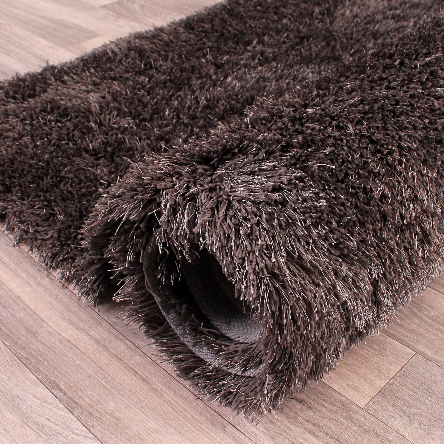 Ultimate Home Living Boston Plain Charcoal Rug