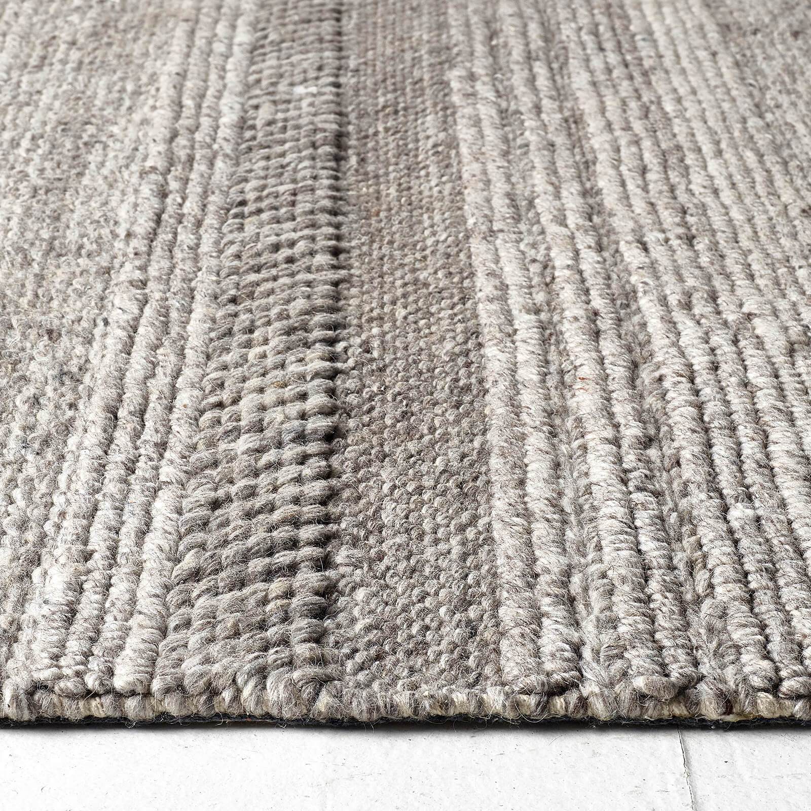 Origins Chunky Knit Natural / Grey Rug