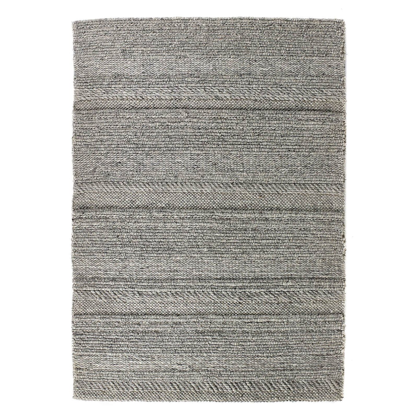 Origins Chunky Knit Natural / Grey Rug