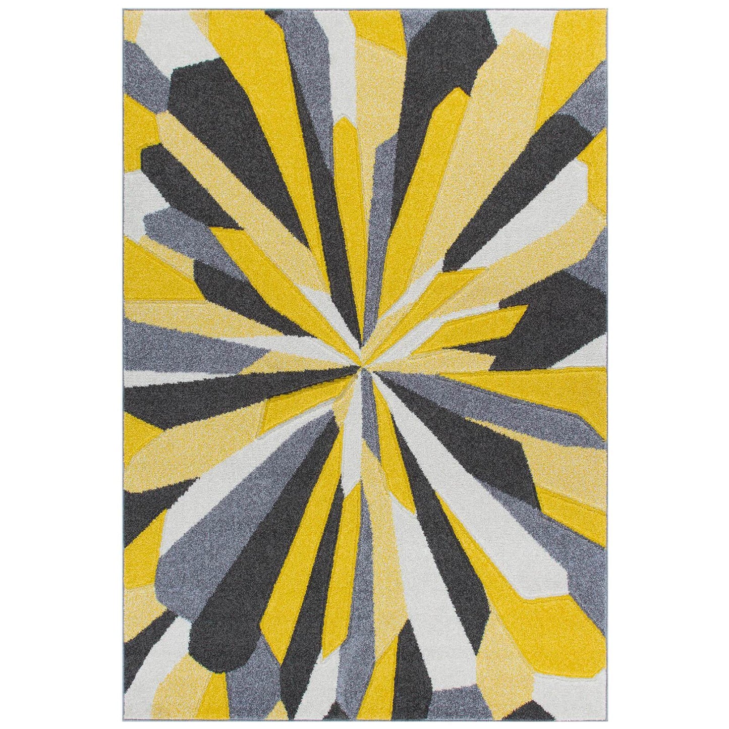 Oriental Weavers Portland 3337 A Grey / Cream / Yellow Rug