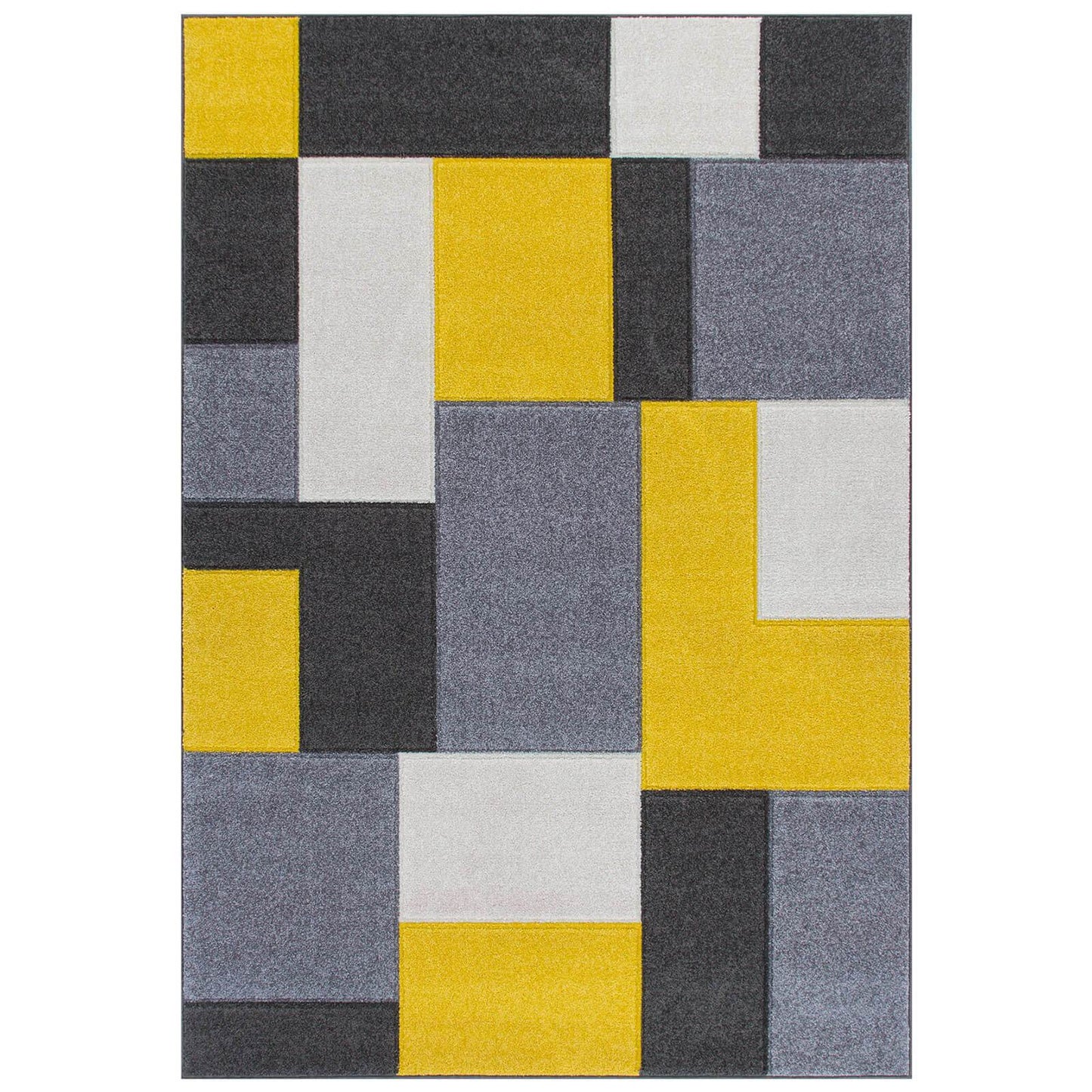 Oriental Weavers Portland 8425 I Grey / Yellow / Cream Rug