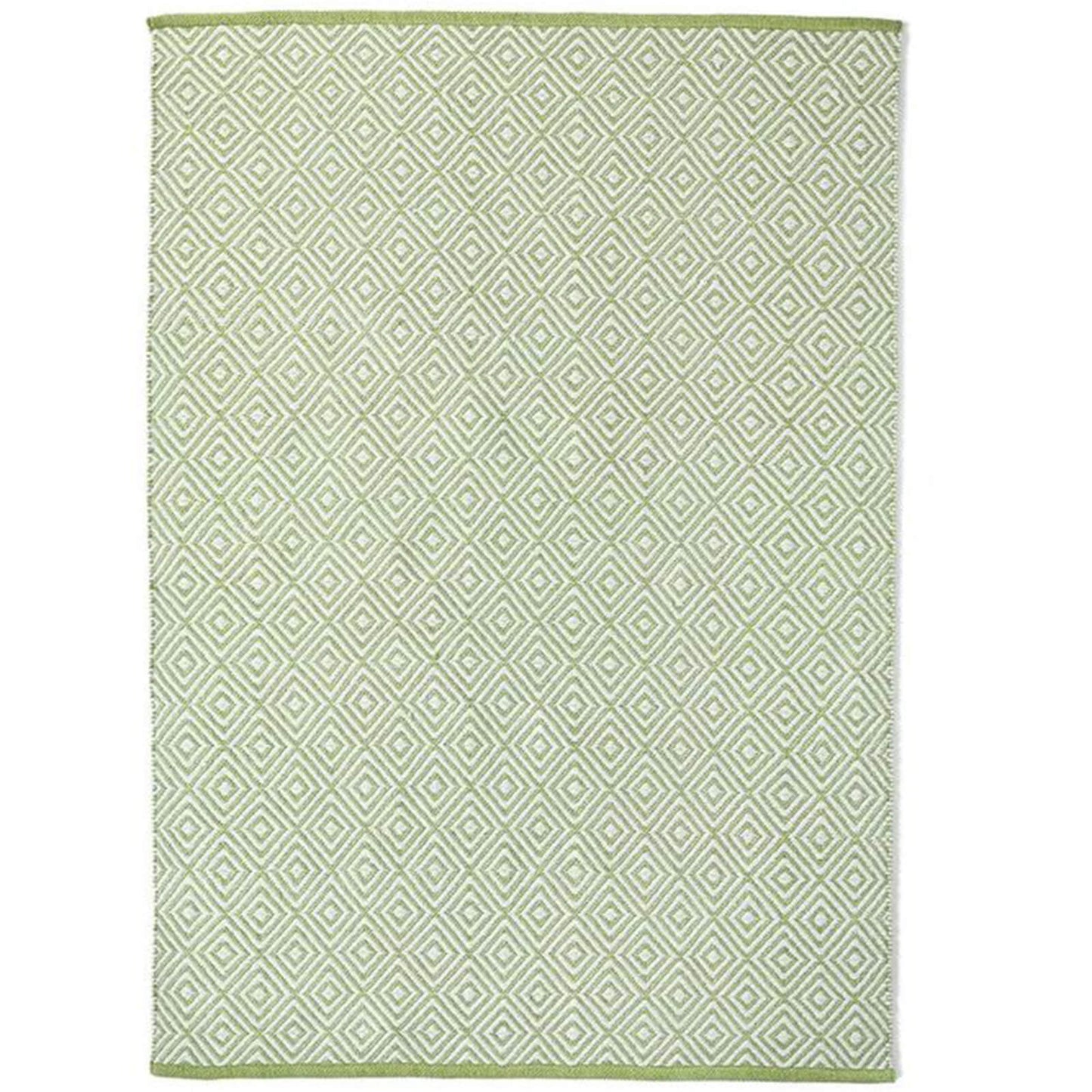 Hug Rug Woven Diamond Rug Green Rug