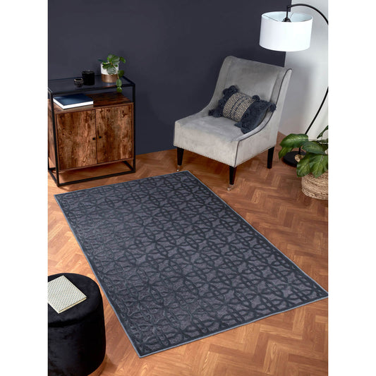 Prestige Collection Dimensions 809 Blue Rug