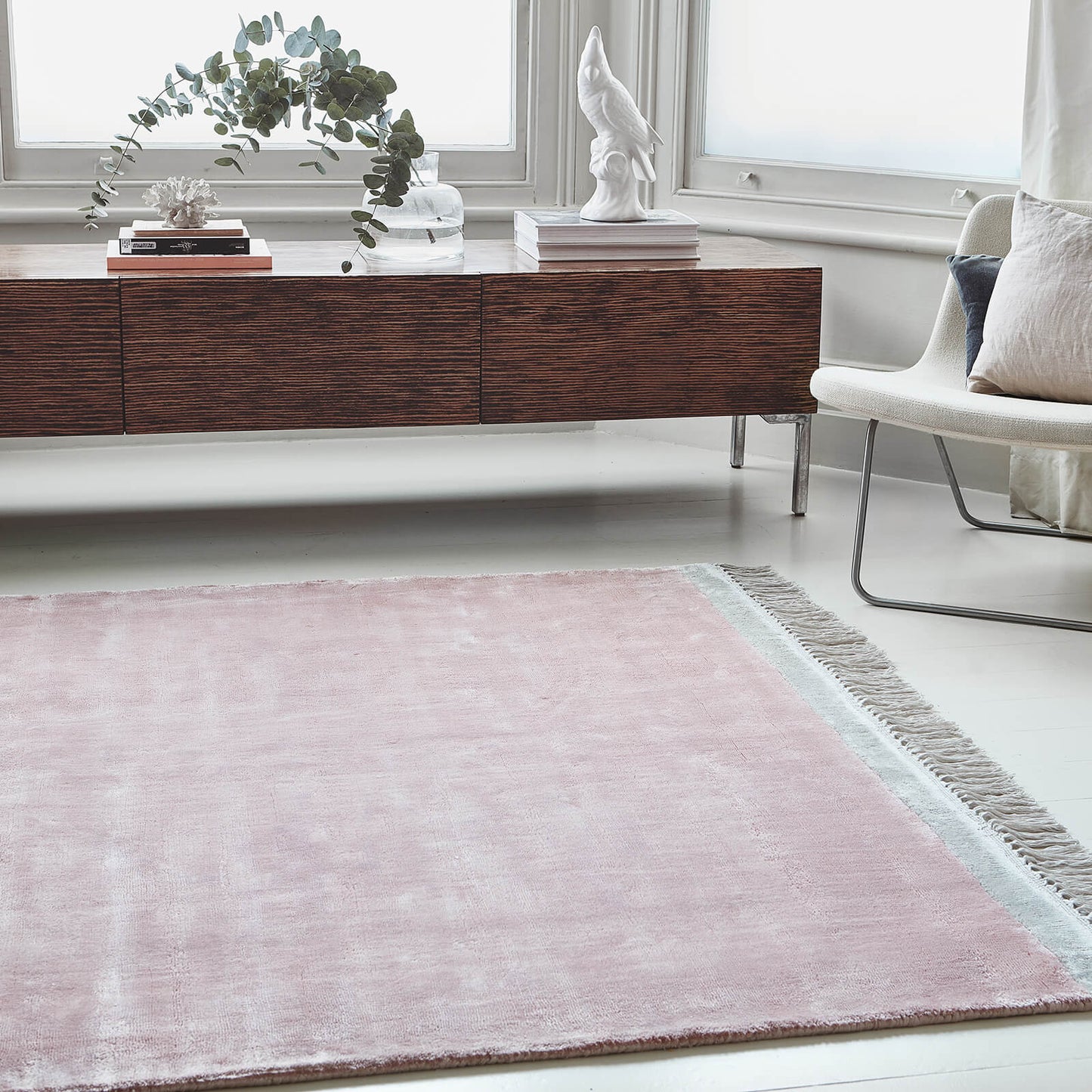 Asiatic Elgin Pink / Silver Rug