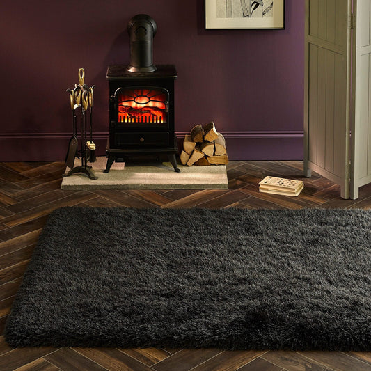 Origins Extravagance Dark Grey Rug