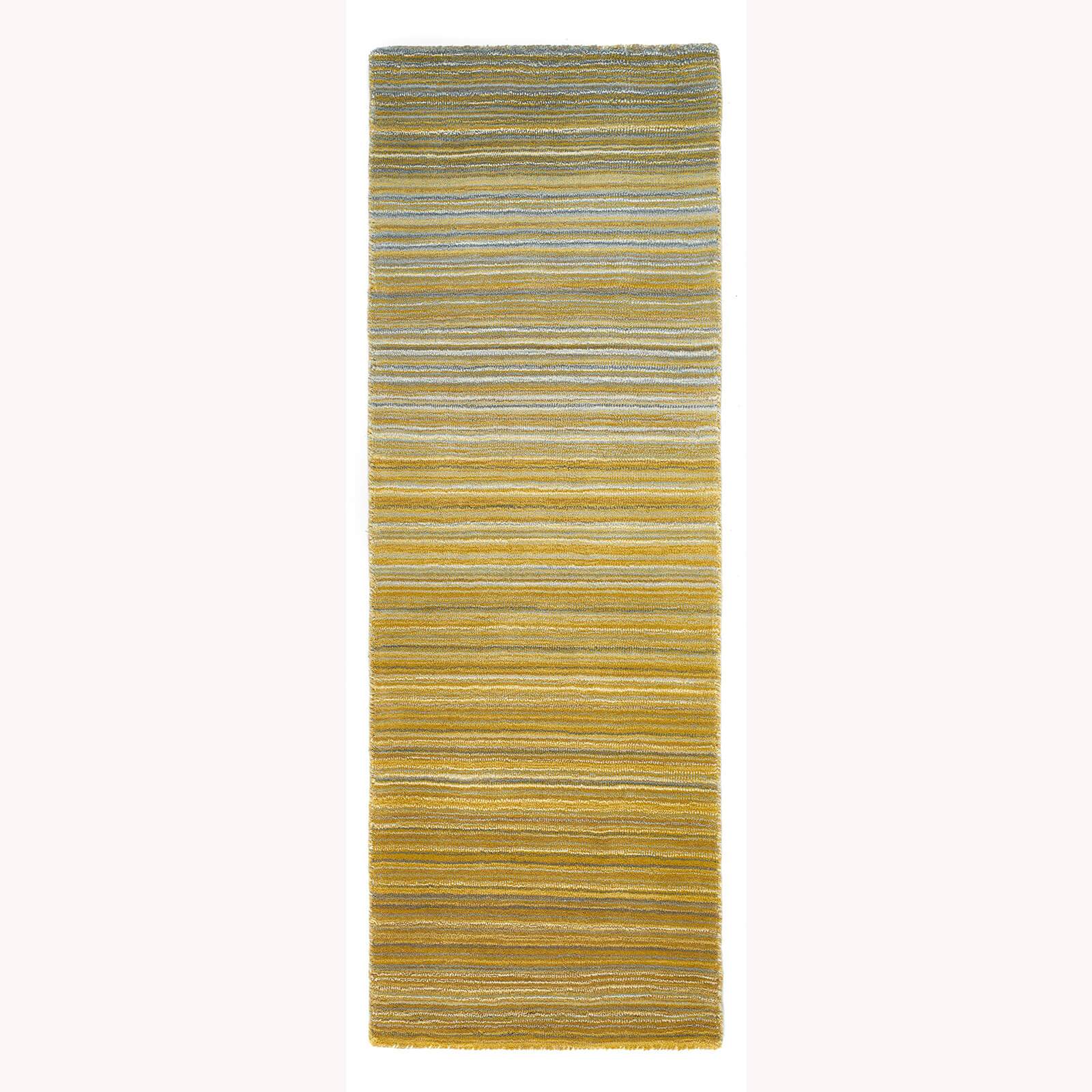 Origins Fine Stripes Ochre Rug