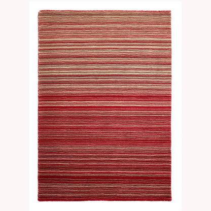 Origins Fine Stripes Red Rug