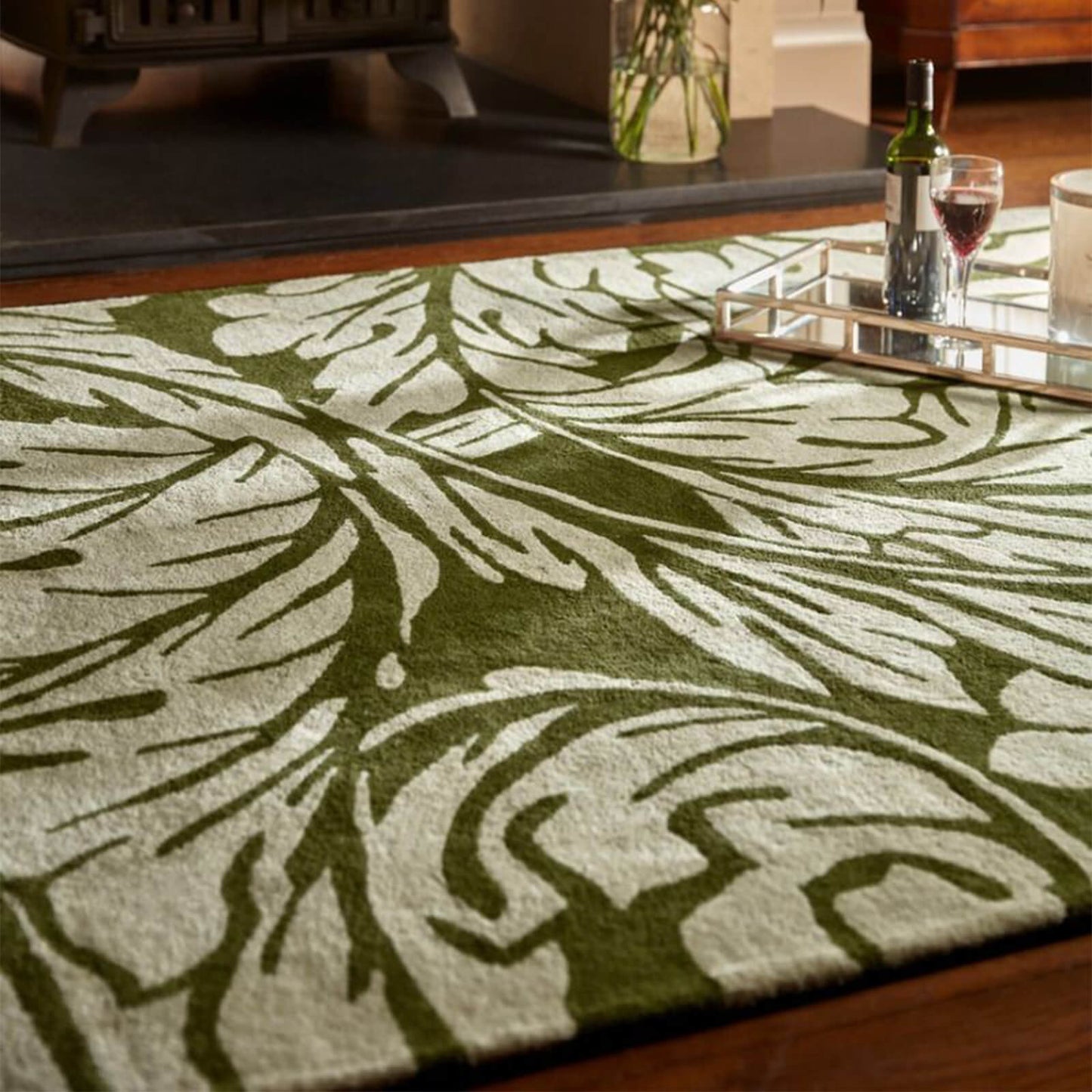 Origins Heritage Moss 200cm Circle Rug