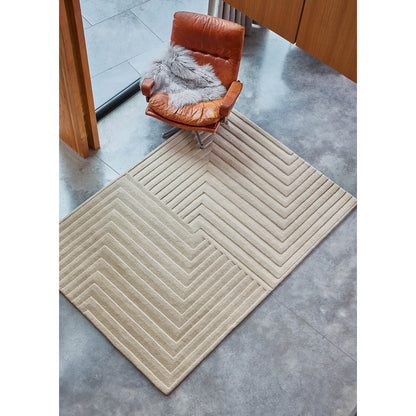 Asiatic Form Natural Rug