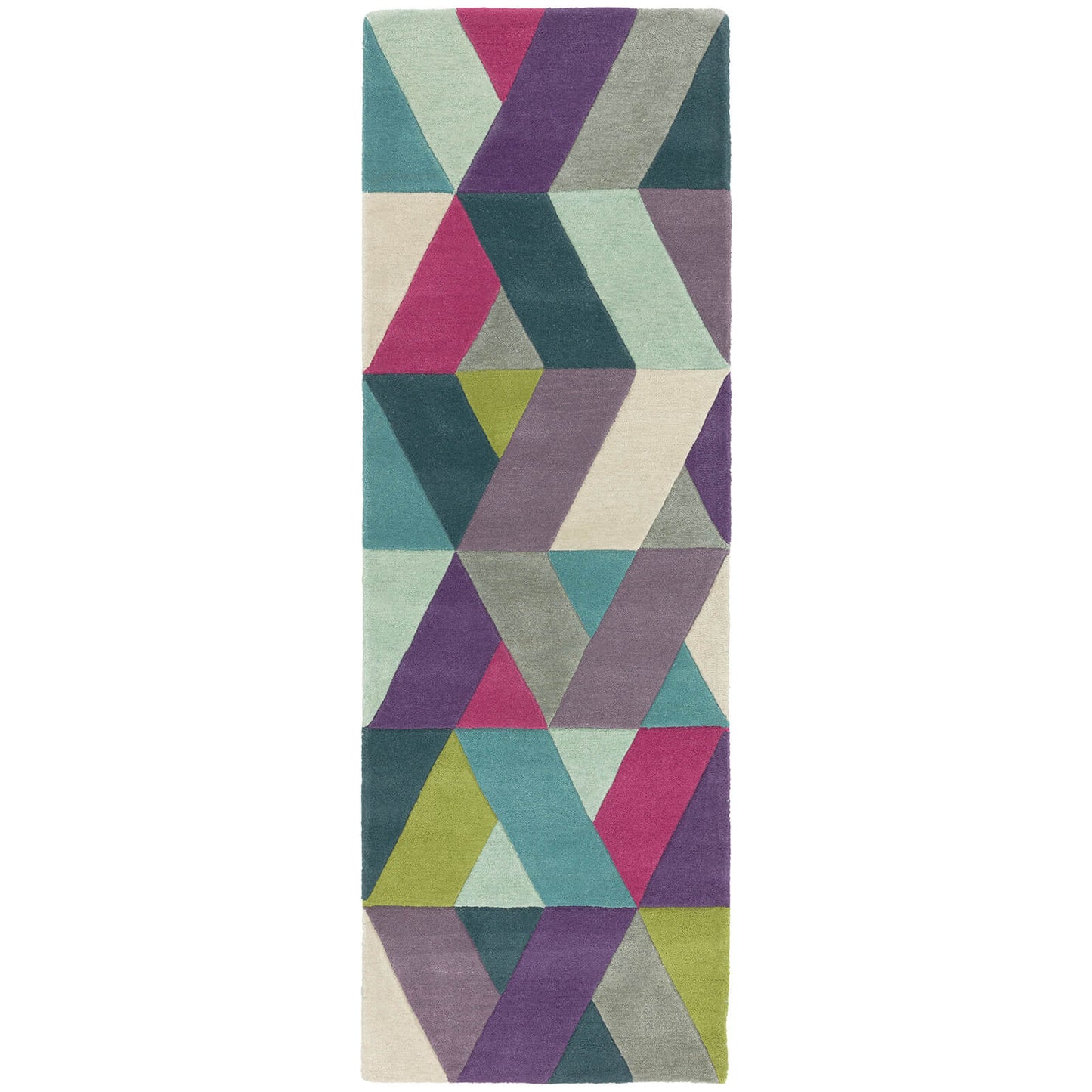 Funk Chevron Multicoloured Modern Rugs