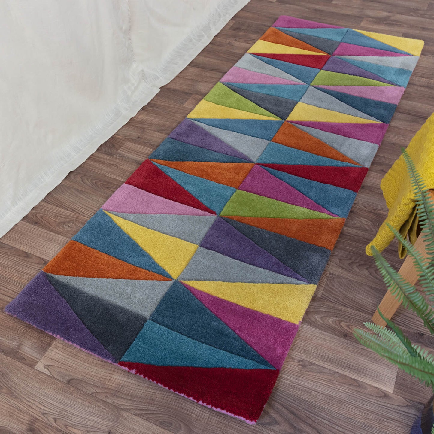 Funk Triangles Multicoloured Rugs