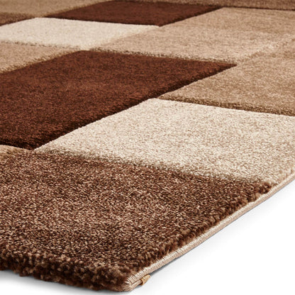 Think Rugs Brooklyn 646 Beige / Brown Rug