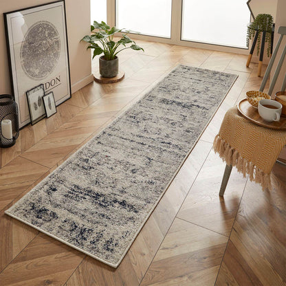 Gilbert 2061 N Blue Traditional Rugs