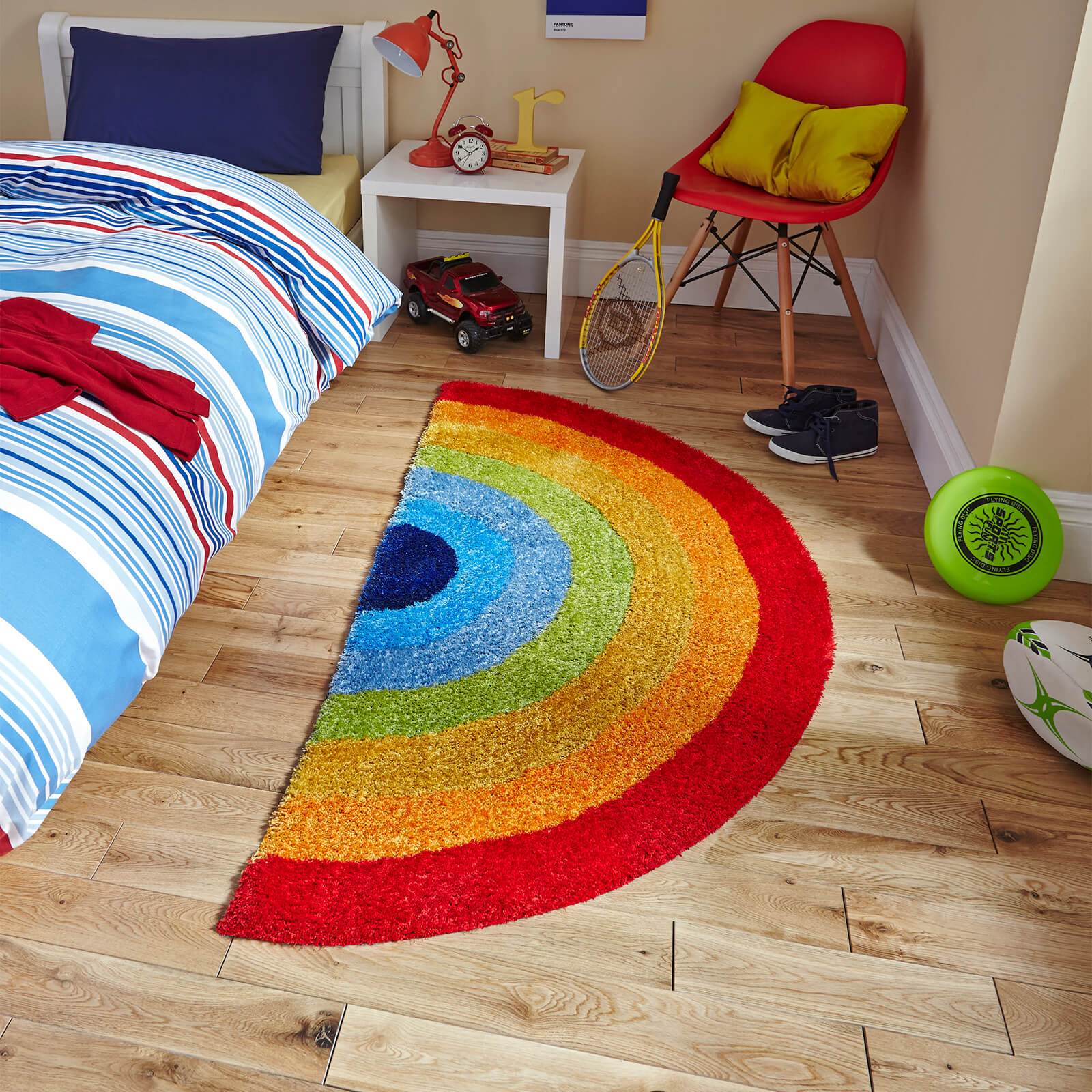 Think Rugs Hong Kong 6083 Rainbow Rug