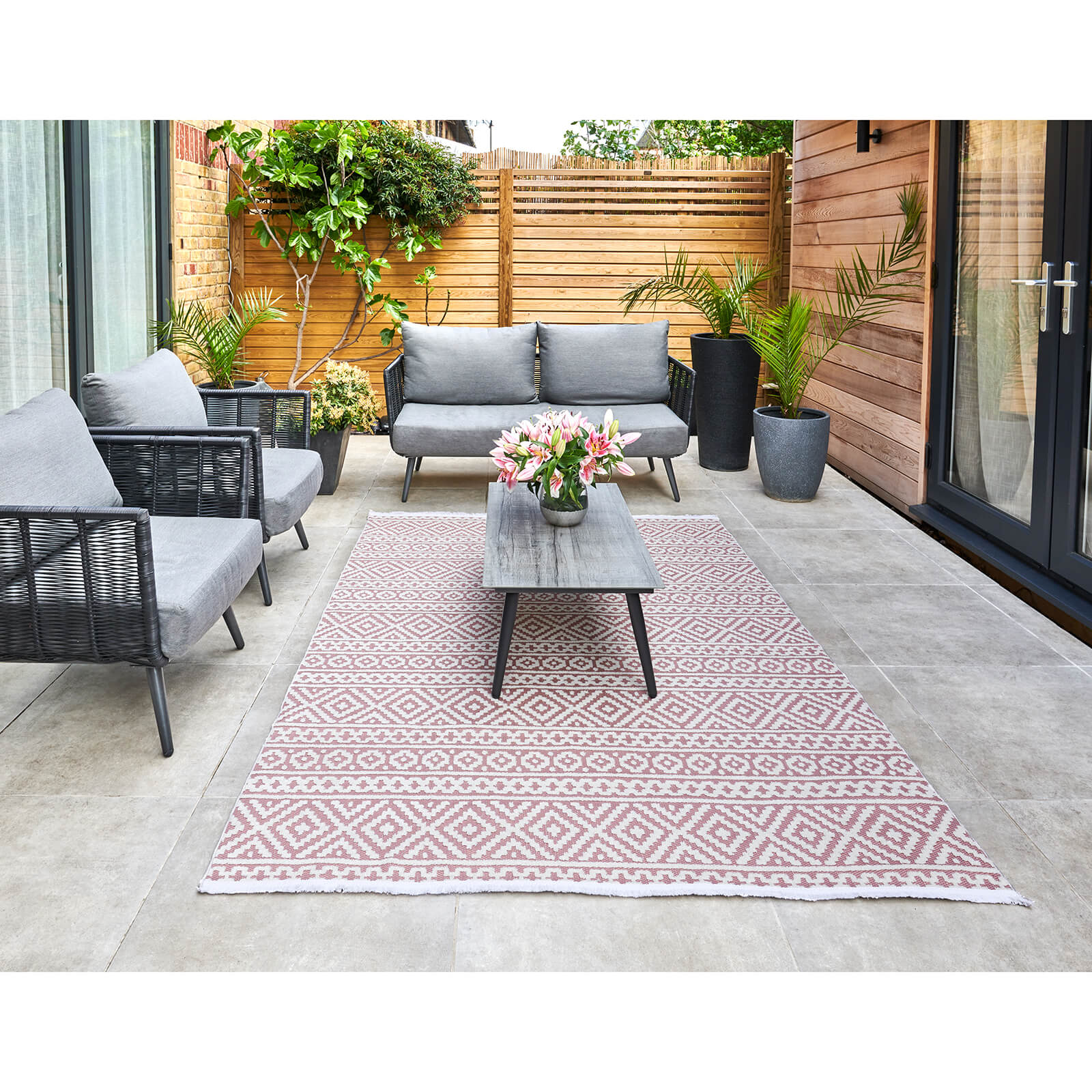 Concept Looms Jazz JAZ05 Rose Rug