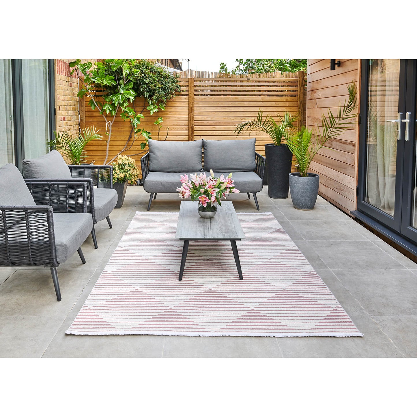 Concept Looms Jazz JAZ11 Rose Rug