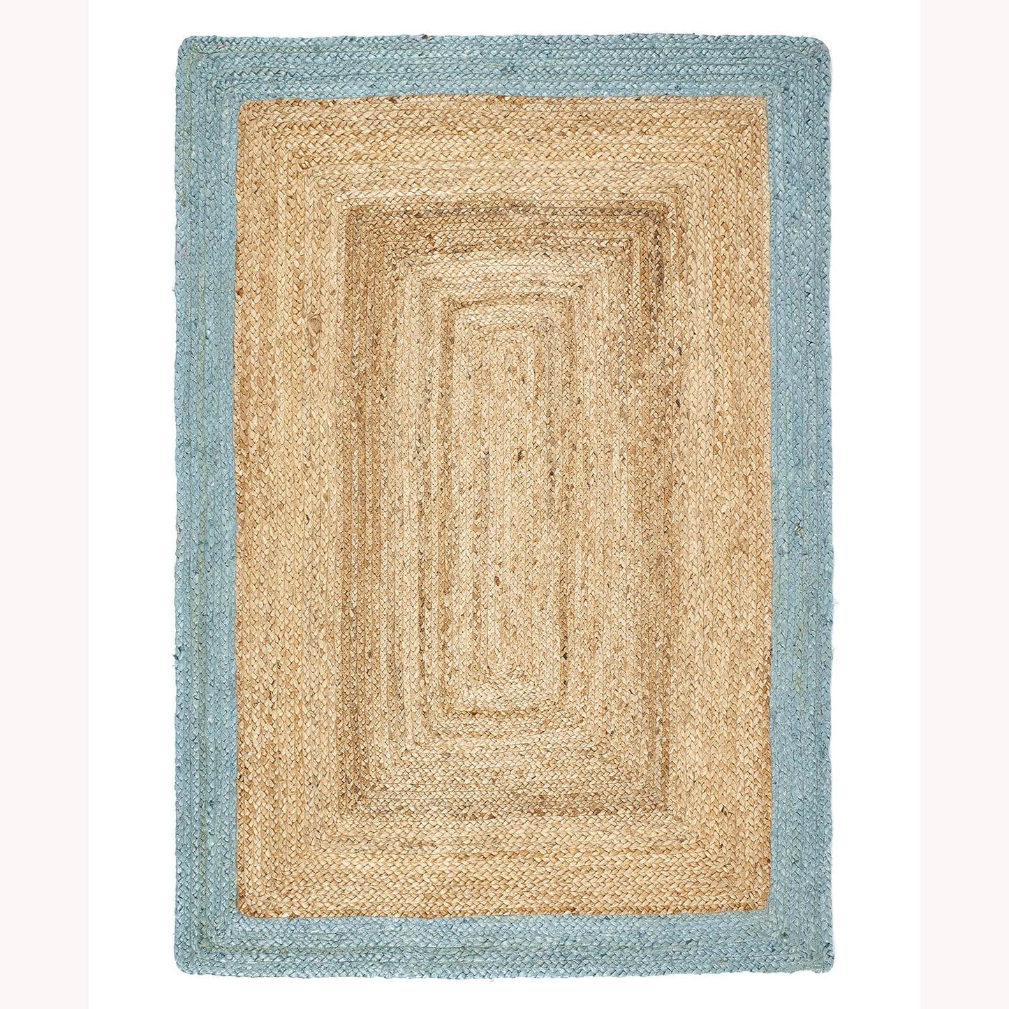 Origins Jute Border Duck Egg Rug