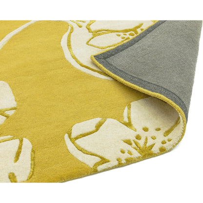 Asiatic Matrix MAX15 Devore Yellow Rug