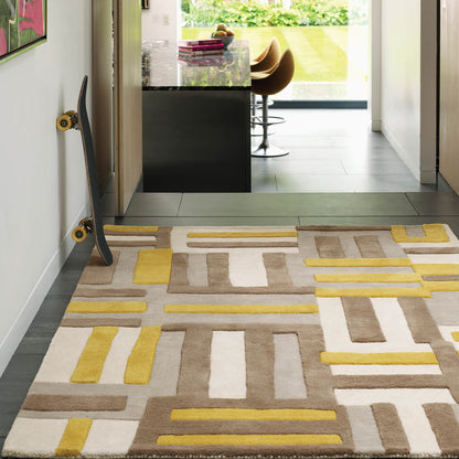 Asiatic Matrix MAX17 Code Yellow Rug