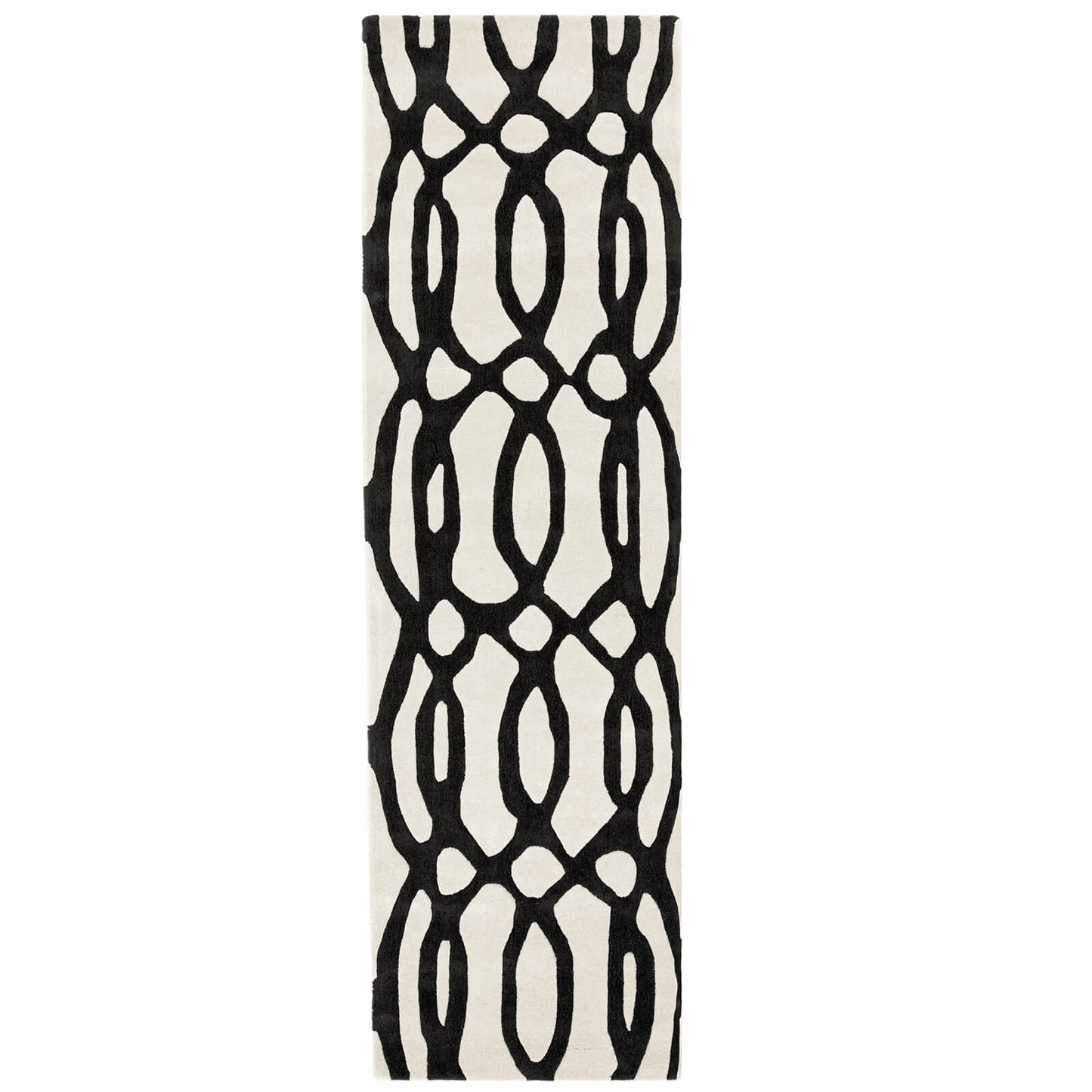 Matrix MAX35 Wire White and Cream Modern Rugs