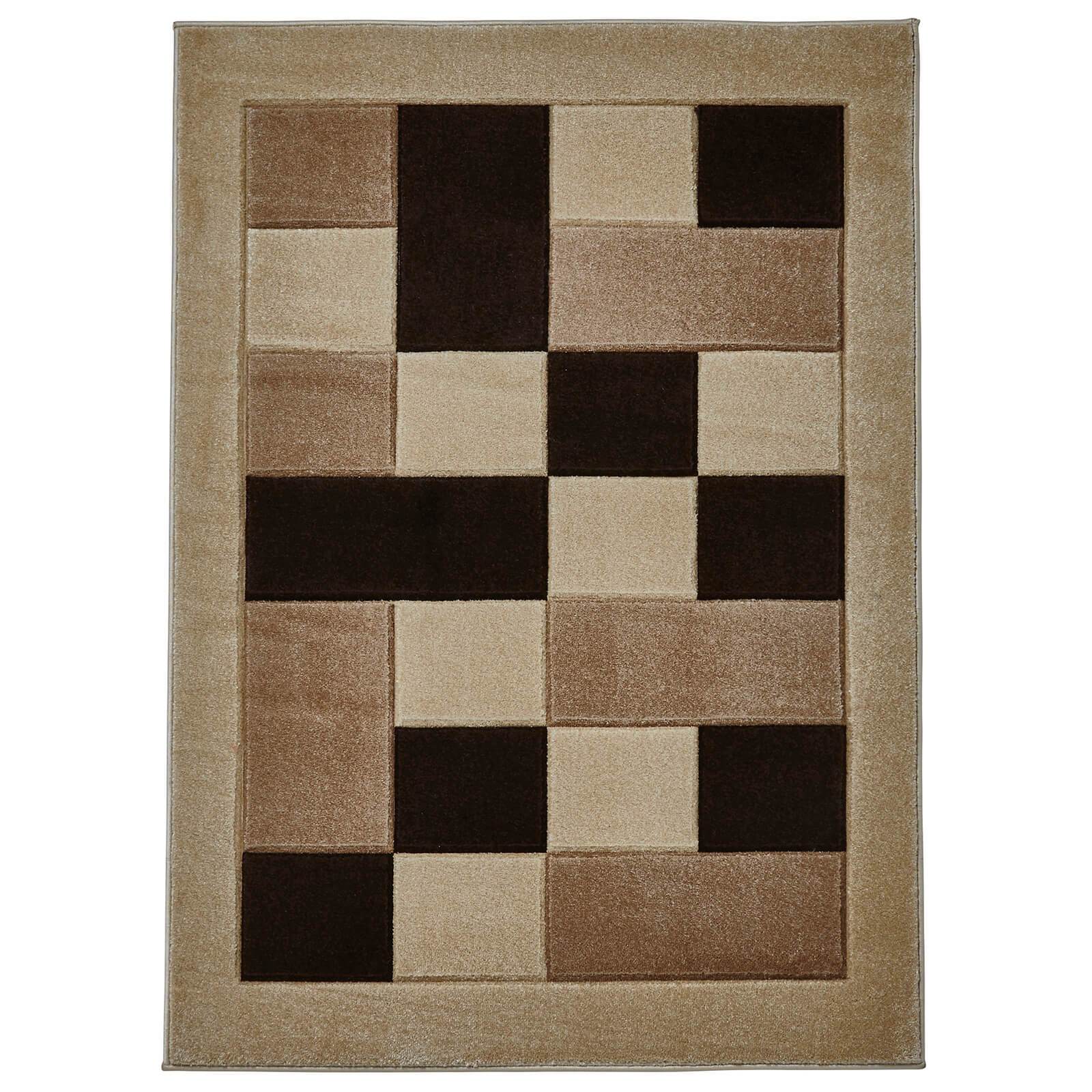 Think Rugs Matrix MT04 Beige Rug