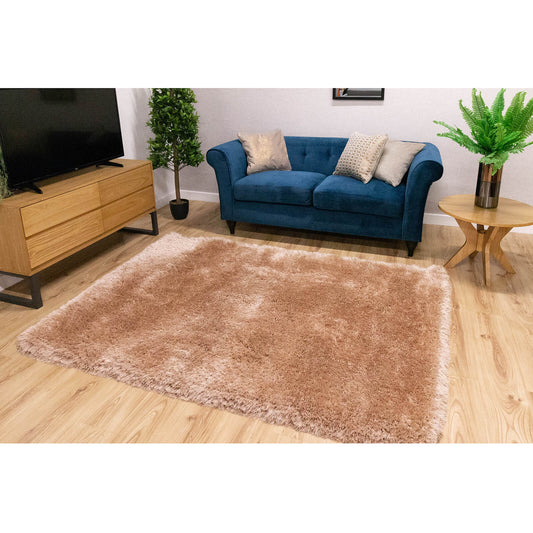 Handmade Carpets Mayfair Plain Natural Light Beige Rug