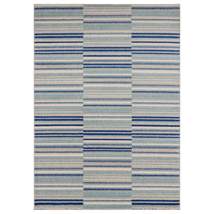 Asiatic Muse MU05 Stripe Blue Rug