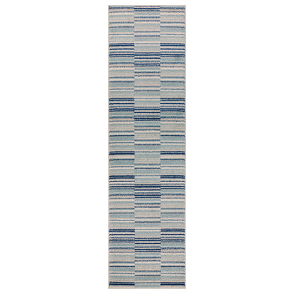 Asiatic Muse MU05 Stripe Blue Rug