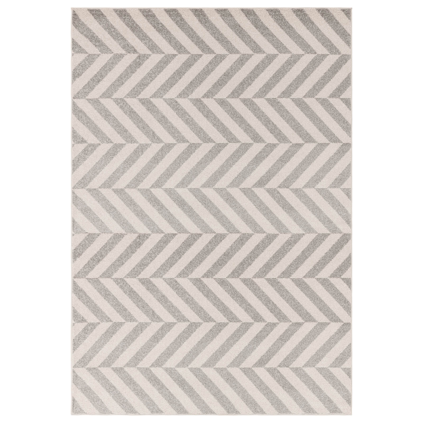 Asiatic Muse MU07 Chevron Grey Rug