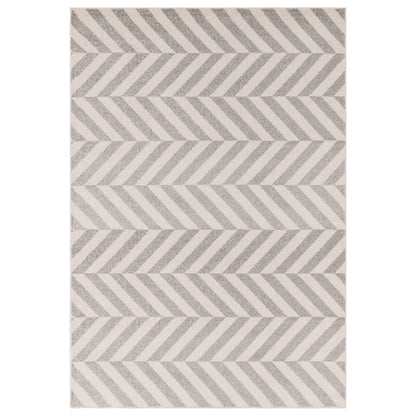 Asiatic Muse MU07 Chevron Grey Rug