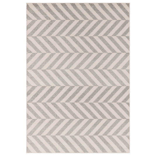 Asiatic Muse MU07 Chevron Grey Rug