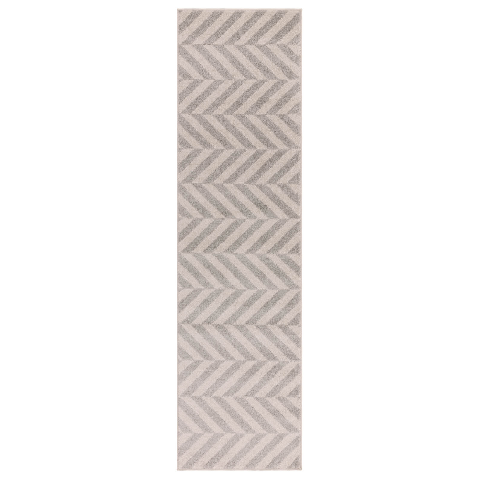 Asiatic Muse MU07 Chevron Grey Rug