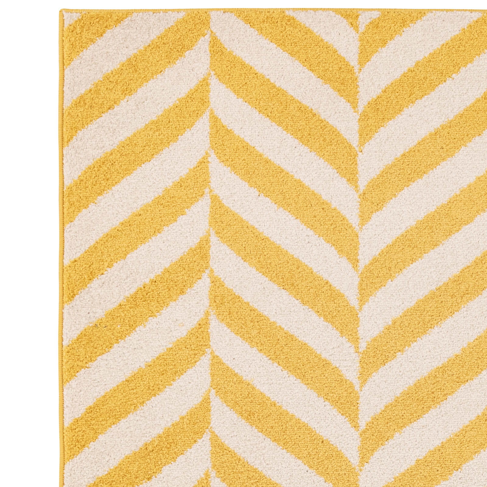 Asiatic Muse MU08 Chevron Yellow Rug