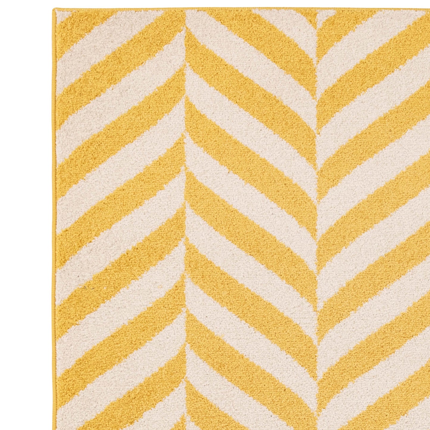 Asiatic Muse MU08 Chevron Yellow Rug