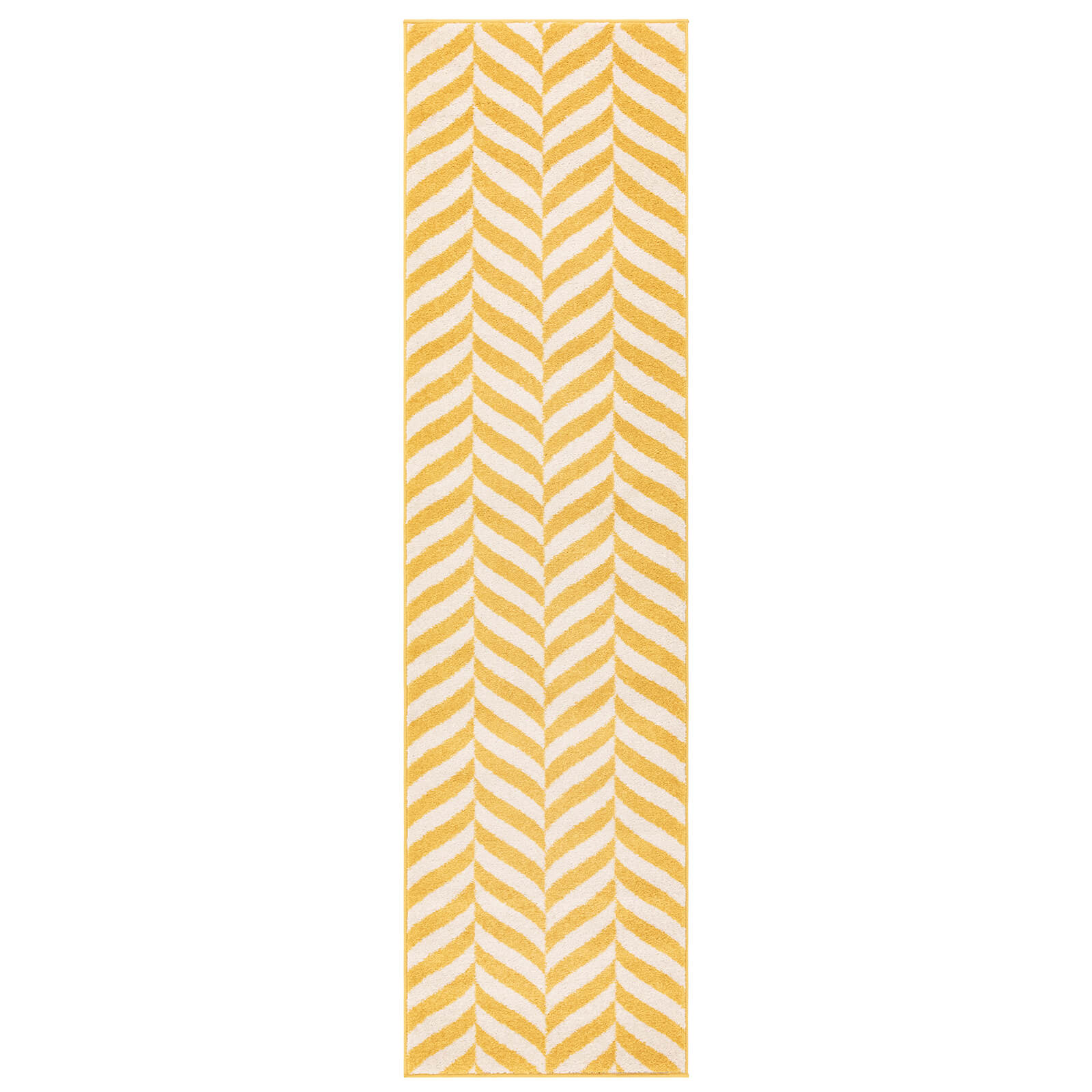 Asiatic Muse MU08 Chevron Yellow Runner