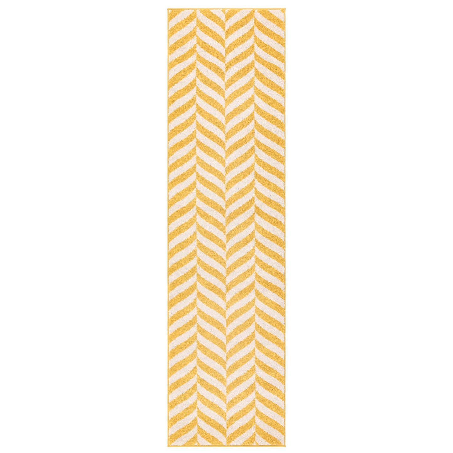 Asiatic Muse MU08 Chevron Yellow Runner