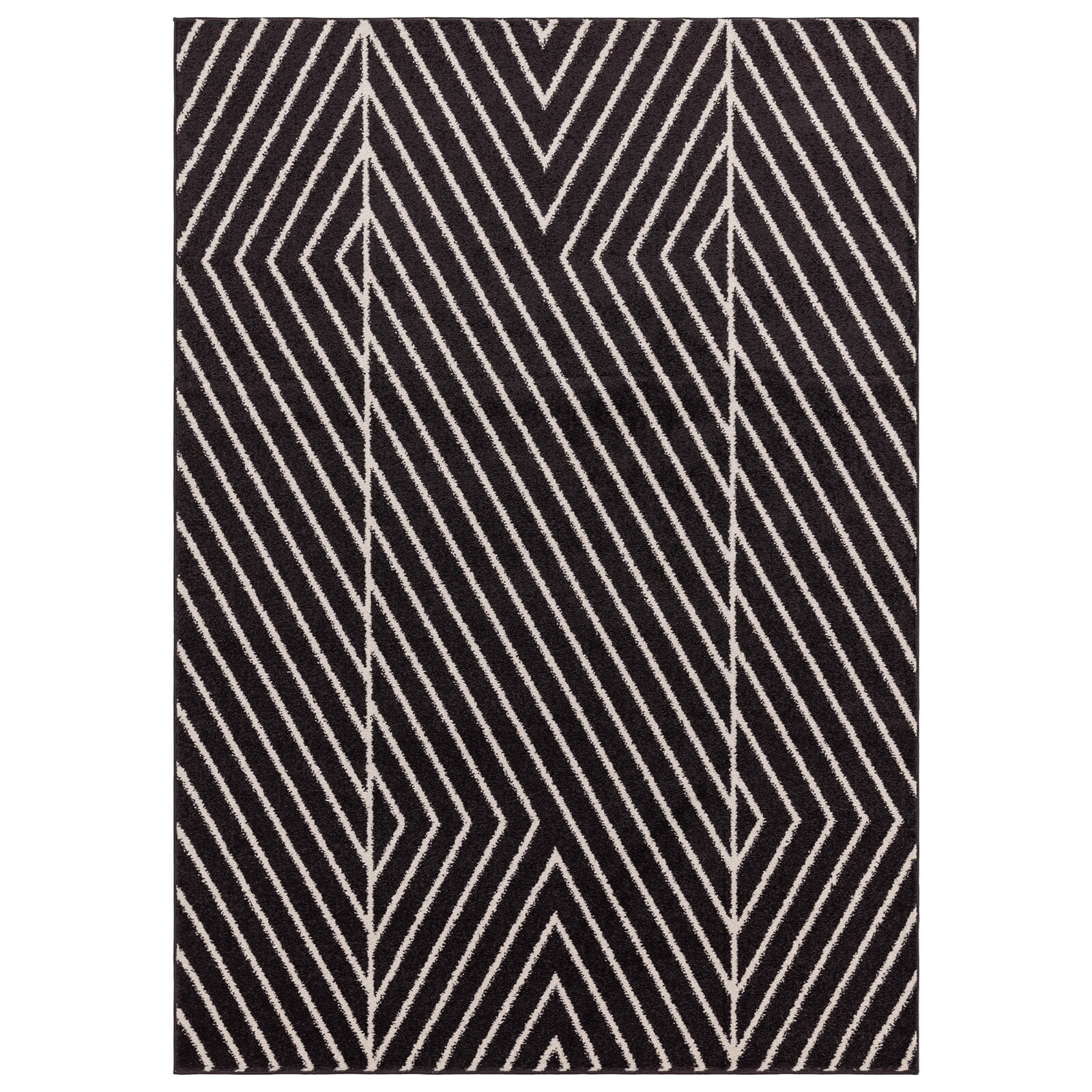 Asiatic Muse MU10 Linear Black Rug