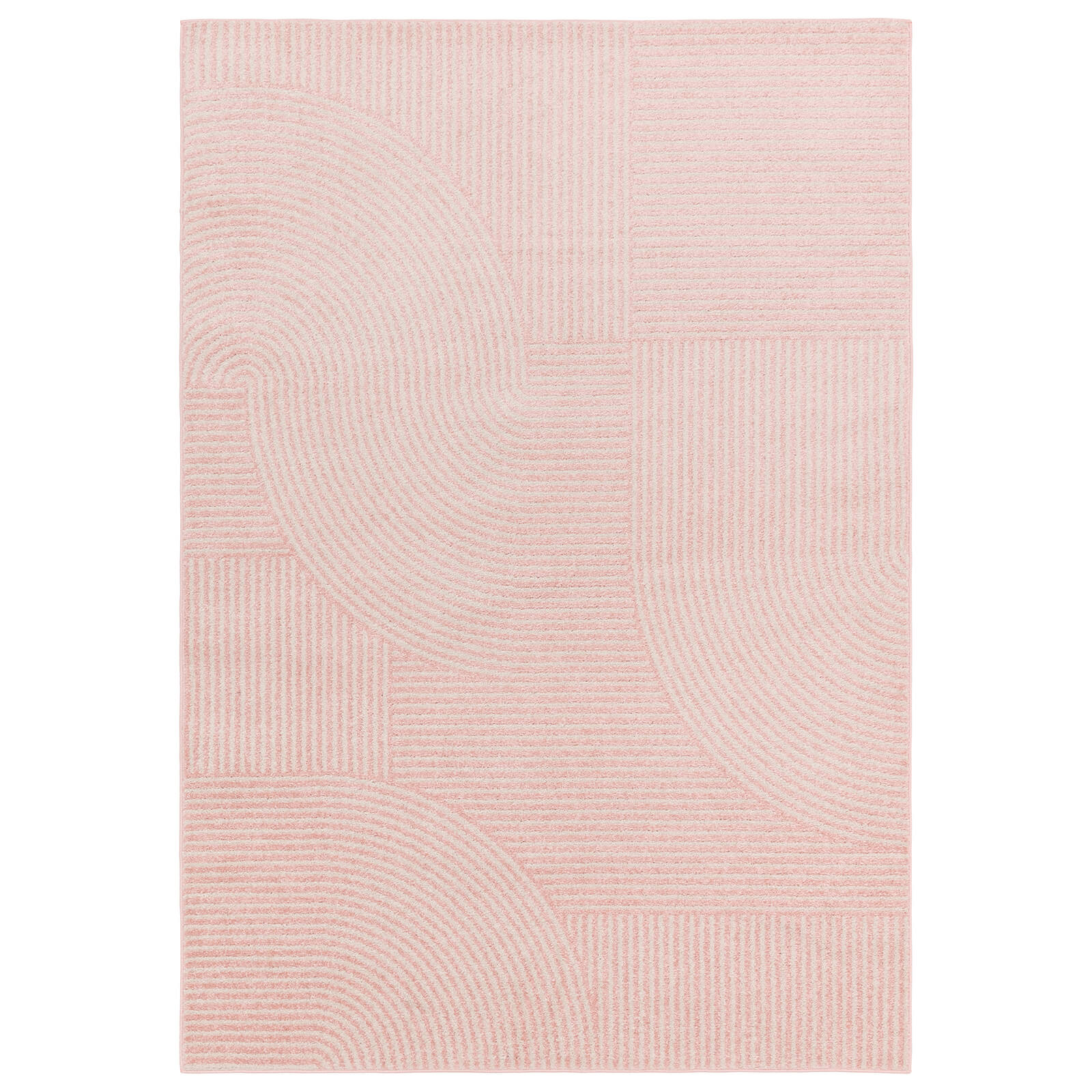 Asiatic Muse MU17 Geometric Pink Rug