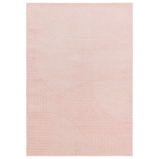 Asiatic Muse MU17 Geometric Pink Rug