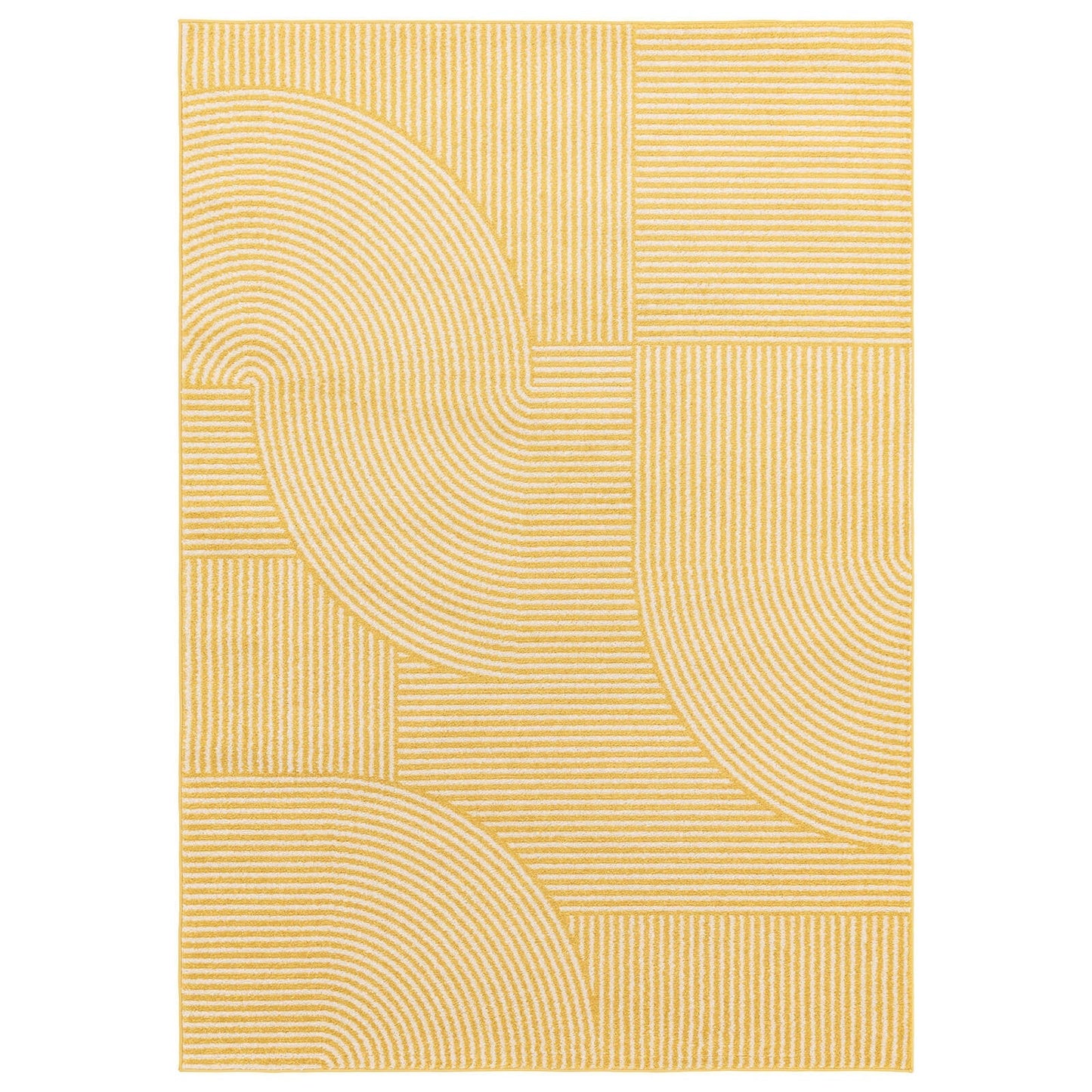 Asiatic Muse MU18 Geometric Yellow Rug