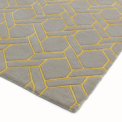 Asiatic Nexus FL02 Silver / Yellow Rug