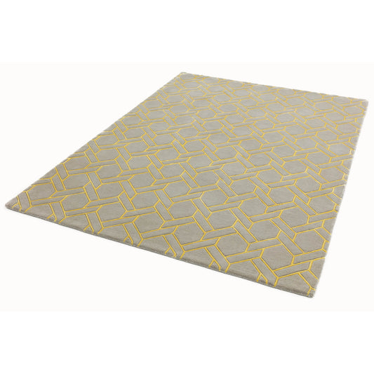 Asiatic Nexus FL02 Silver / Yellow Rug