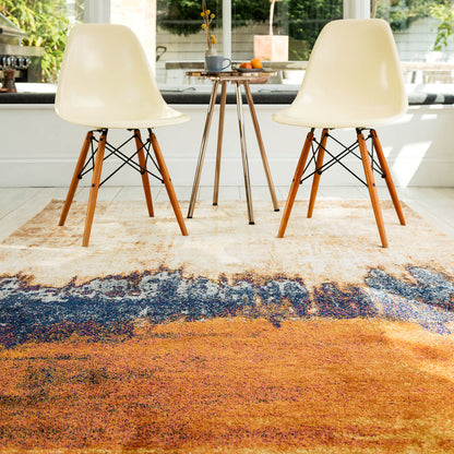 Asiatic Nova NV04 Distress Orange Rug