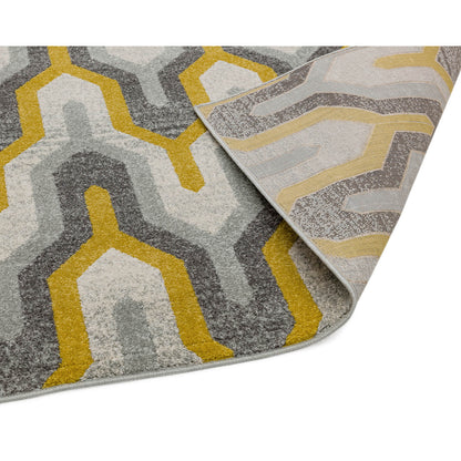 Asiatic Nova NV14 Geo Yellow Rug