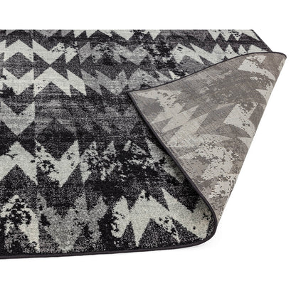 Asiatic Nova NV28 Chevron Black Rug