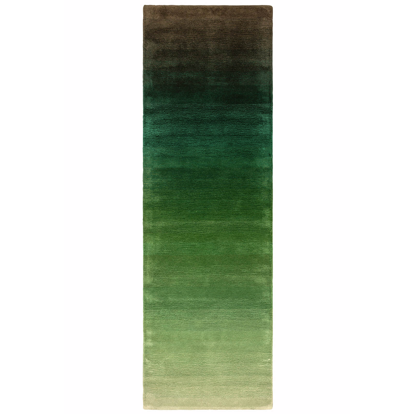 Asiatic Ombre Green Runner