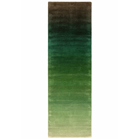 Asiatic Ombre Green Runner