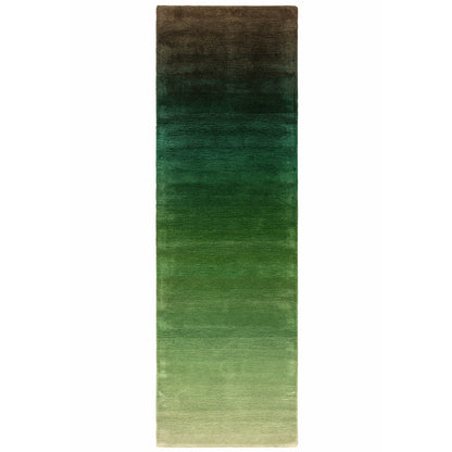 Ombre Green Abstract Rugs