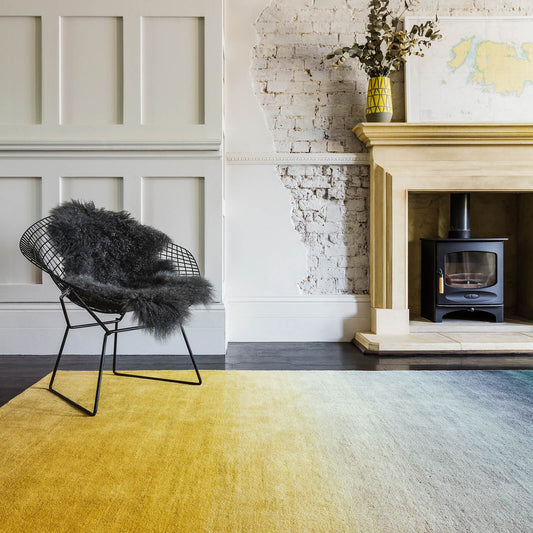 Asiatic Ombre Mustard Rug