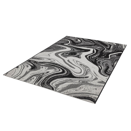 Asiatic Patio PAT19 Black Marble Rug